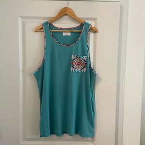 On the Byas Pacsun Pocket Tank Top